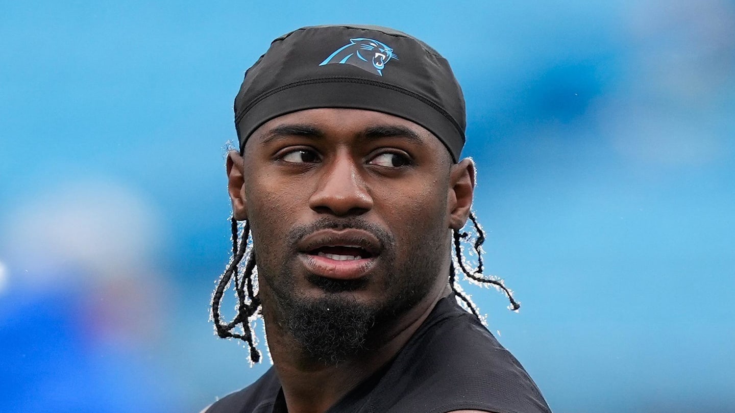 Carolina Panthers wide receiver Xavier Legette