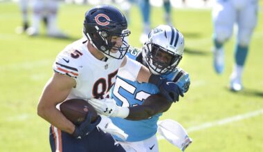 Carolina Panthers Urged to Trade for Massive Chicago Bears Playmaker