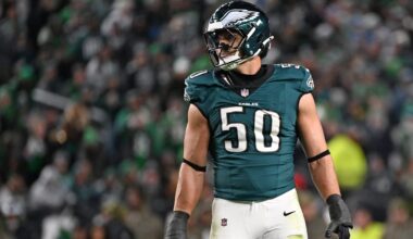 Eagles' Jaelan Phillips, Nakobe Dean Predicted to Team Up in AFC