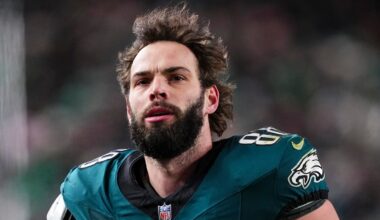 Philadelphia Eagles tight end Dallas Goedert