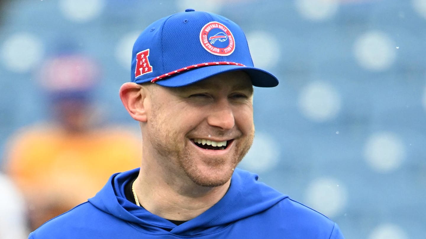 Former Carolina Panthers offensive coordinator Joe Brady