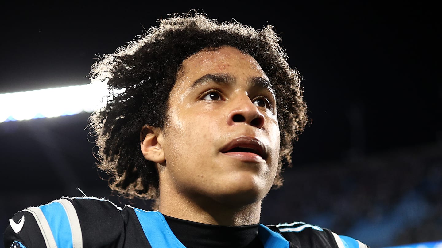 Carolina Panthers wide receiver Jalen Coker