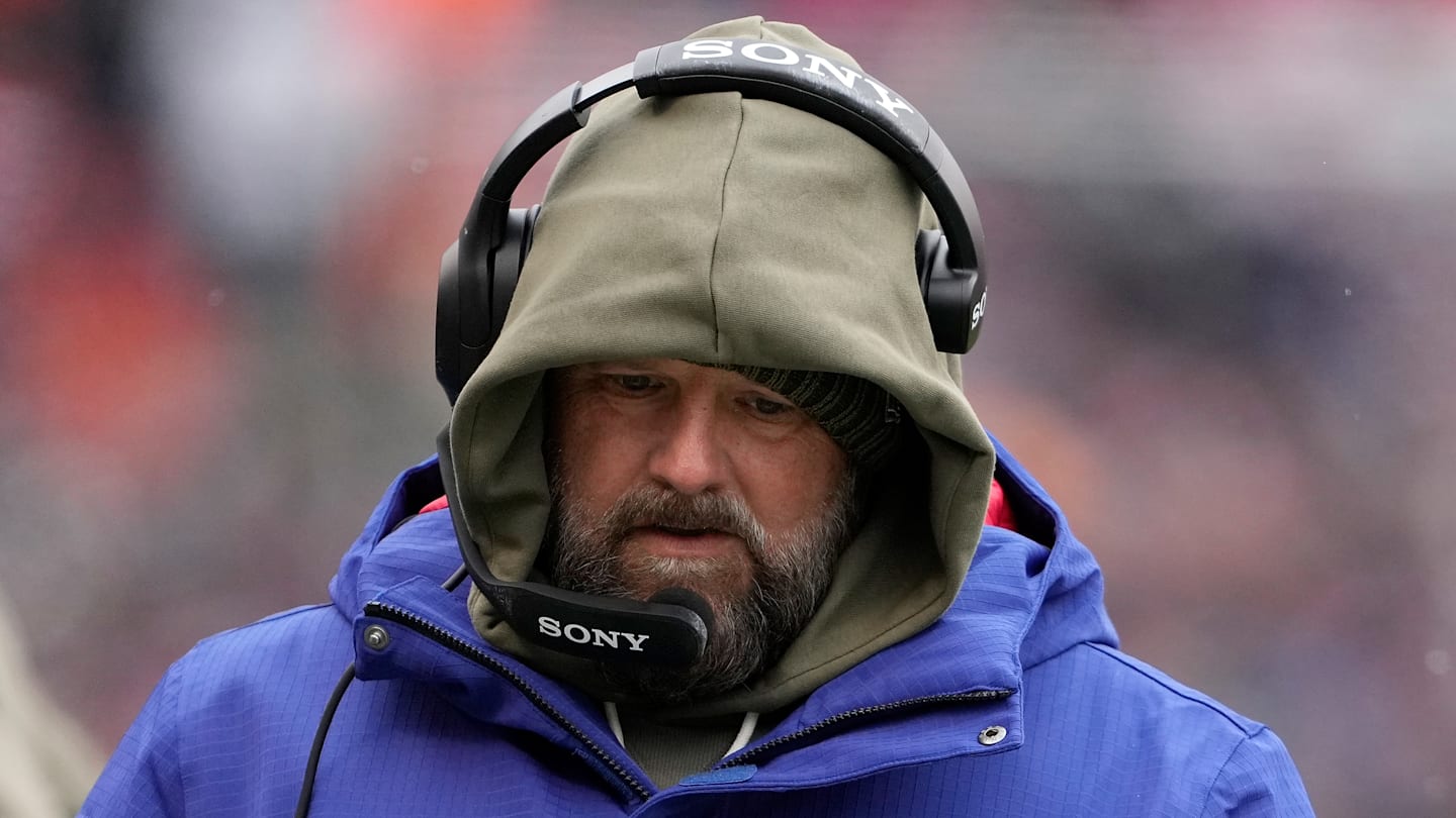 Brian Daboll, formerly of the New York Giants, on the sidelines