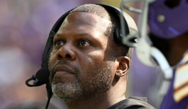 Washington Commanders defensive coordinator Daronte Jones