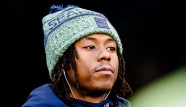 Seattle Seahawks wide receiver Rashid Shaheed