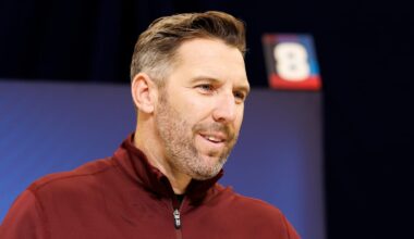 Washington Commanders general manager Adam Peters