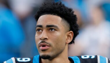 Carolina Panthers quarterback Bryce Young