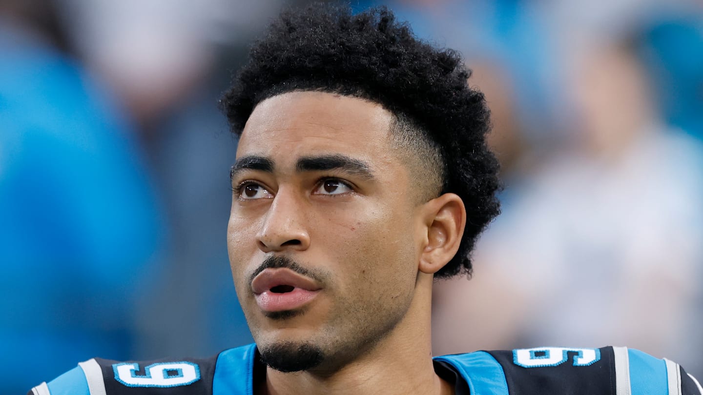 Carolina Panthers quarterback Bryce Young