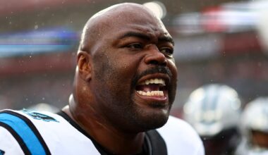 Carolina Panthers defensive lineman A'Shawn Robinson