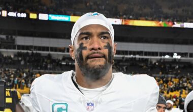 Miami Dolphins quarterback Tua Tagovailoa