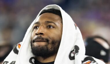 Minnesota Vikings outside linebacker Jonathan Greenard