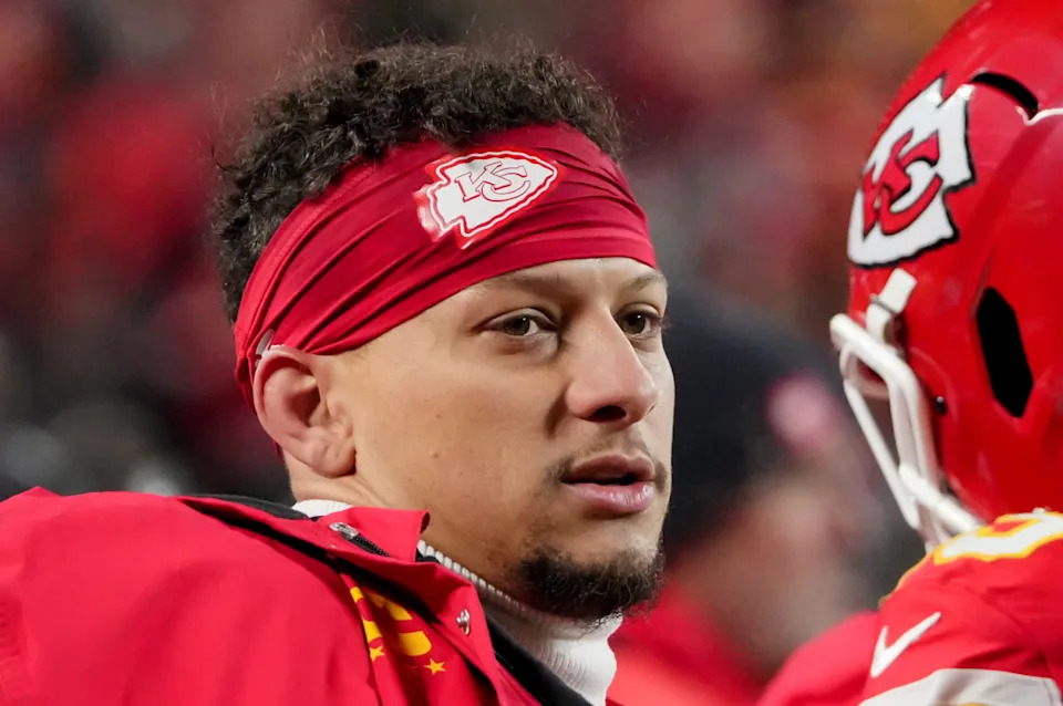Kansas City Chiefs quarterback Patrick Mahomes (15).Denny Medley-Imagn Images