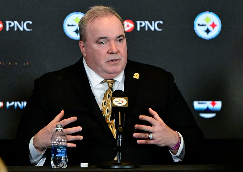 Steelers head coach Mike McCarthy