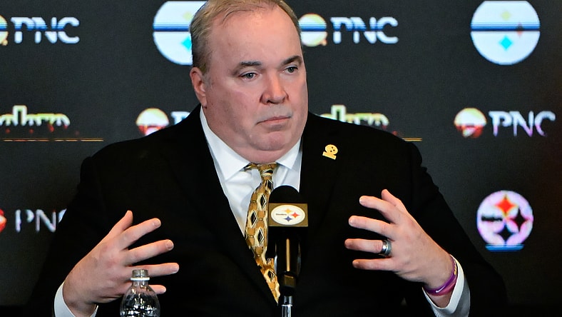 Steelers head coach Mike McCarthy