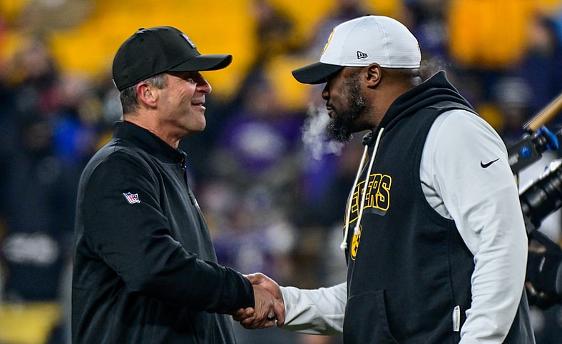 Pittsburgh Steelers Mike Tomlin John Harbaugh
