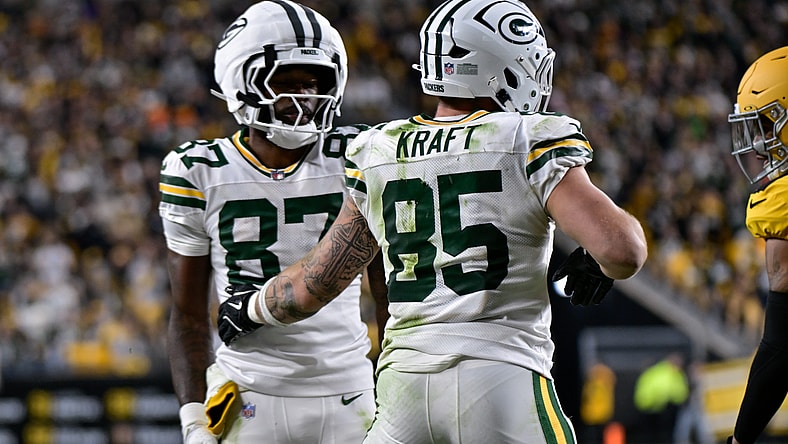 Green Bay Packers wide receiver Romeo Doubs