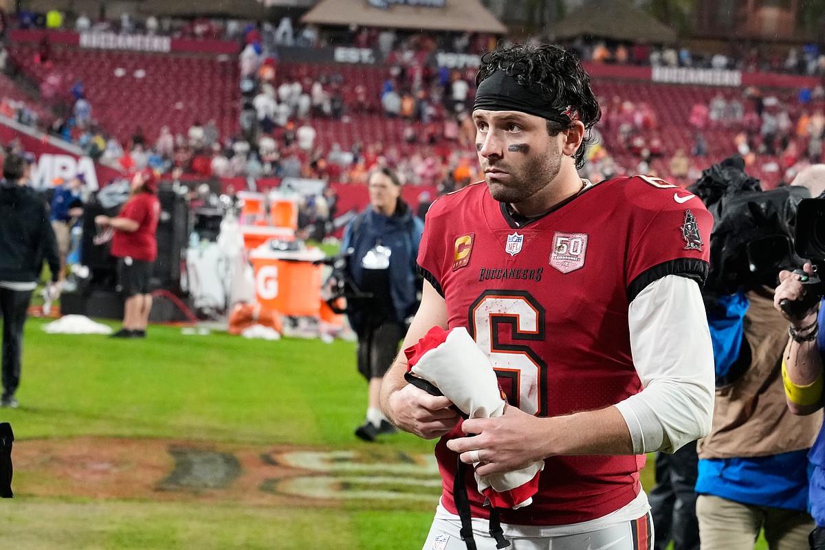 Bucs QB Baker Mayfield takes dig at new Falcons coach Kevin Stefanski