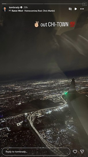The NFL great took to Instagram as he flew to Vegas to end Pete Carroll's time as head coach