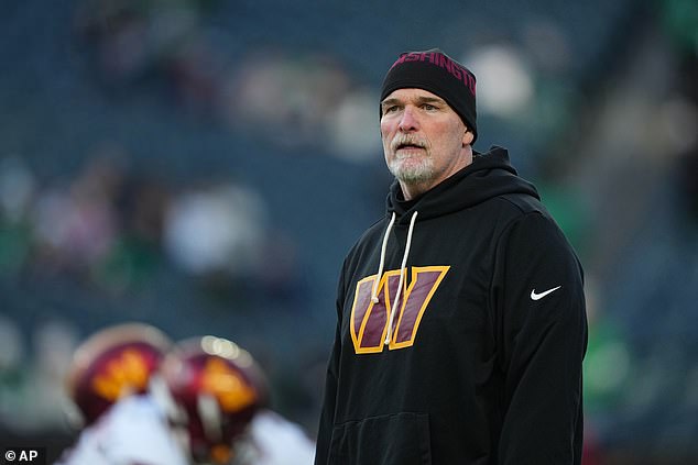 Commanders head coach Dan Quinn will remain in charge of the defense heading into 2026