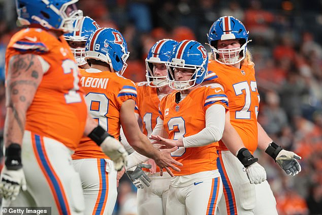 The Denver Broncos hold a 14.0 percent chance of Super Bowl glory according to the data