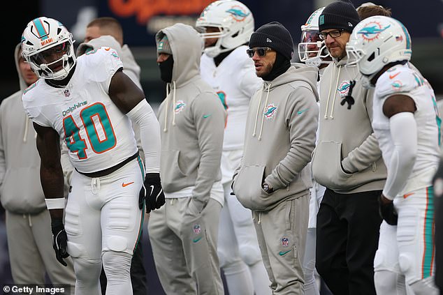 Under McDaniel this season, the Dolphins finished third in the AFC East with a 7-10 record