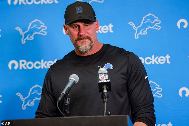 The Lions axed their former OC after head coach Dan Campbell took over play calling
