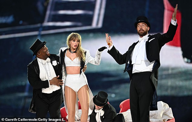 The wedding was just days after Kelce joined Swift onstage in London at the Eras Tour