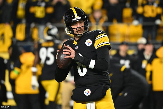 Rodgers and the Steelers' season came to an end with a 30-6 defeat to the Houston Texans