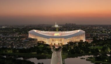 The Commanders have given fans a first glimpse of their new stunning 70,000-seater stadium