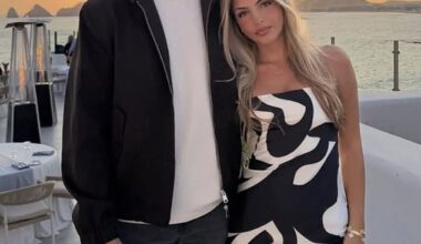 Miami Dolphins quarterback Zach Wilson enjoyed the sun in Cabo San Lucas with his wife