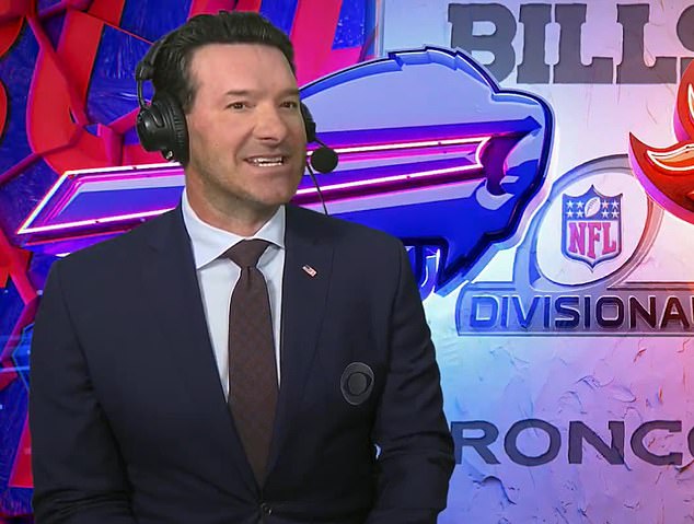 Tony Romo suffered a humiliating on-air blunder during the Bills-Broncos game Saturday