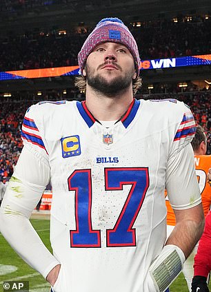 Buffalo Bills quarterback Josh Allen