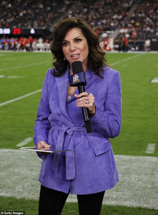 Tafoya, 61, left NBC in 2022 after 11 years on Sunday Night Football and has since worked as a conservative political consultant