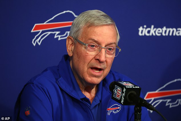Bills owner Terry Pegula criticized Sean McDermott for drafting Coleman back in 2024