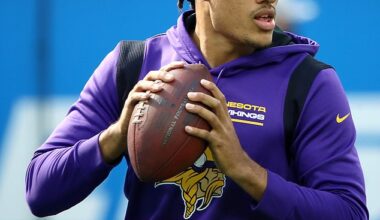 Kellen Mond was drafted by the Minnesota Vikings in the third round of the 2021 NFL Draft