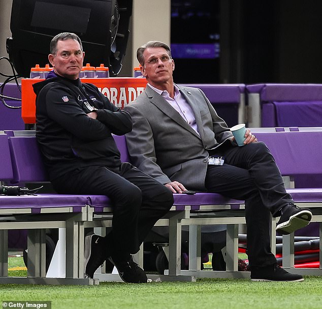 Zimmer (left) and Spielman (right) are pictured together at the onset of the 2021 season