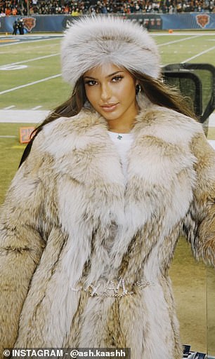 Kaashh at a Bears game in December