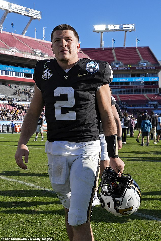 Diego Pavia did have an impressive year for the Vanderbilt Commodores, throwing for 3,539 yards and 29 touchdowns while surrendering just eight interceptions