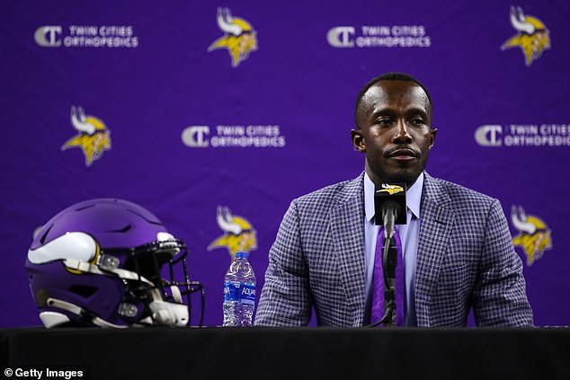 General manager Kwesi Adofo-Mensah of the Minnesota Vikings isn't regretting the move