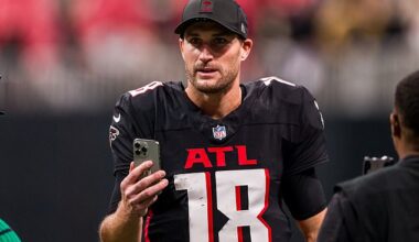 The Atlanta Falconsare expected to release $180million quarterback Kirk Cousins in March