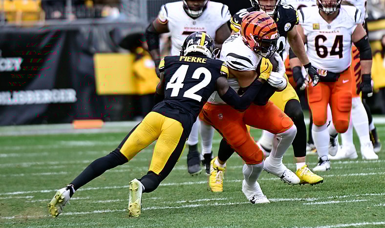 Pittsburgh Steelers CB James Pierre