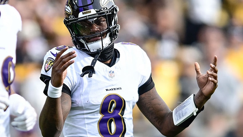 Pittsburgh Steelers QB Lamar Jackson