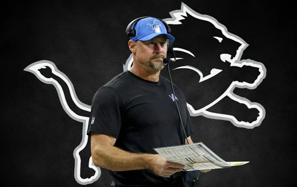 John Morton Lions offensive coordinator Alim McNeill injury update Dan Campbell race to improve Dan Campbell play-calling 2026 Lions offensive coordinator Dan Campbell Michigan State basketball game