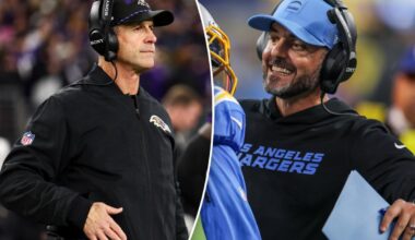 Could Chargers coach Jesse Minter replace John Harbaugh in Baltimore?