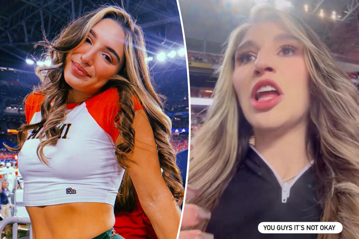 Abella Danger fans react to ESPN cameo during CFP title game