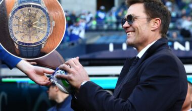 Tom Brady wears $250K watch for Seahawks vs. Rams championship game