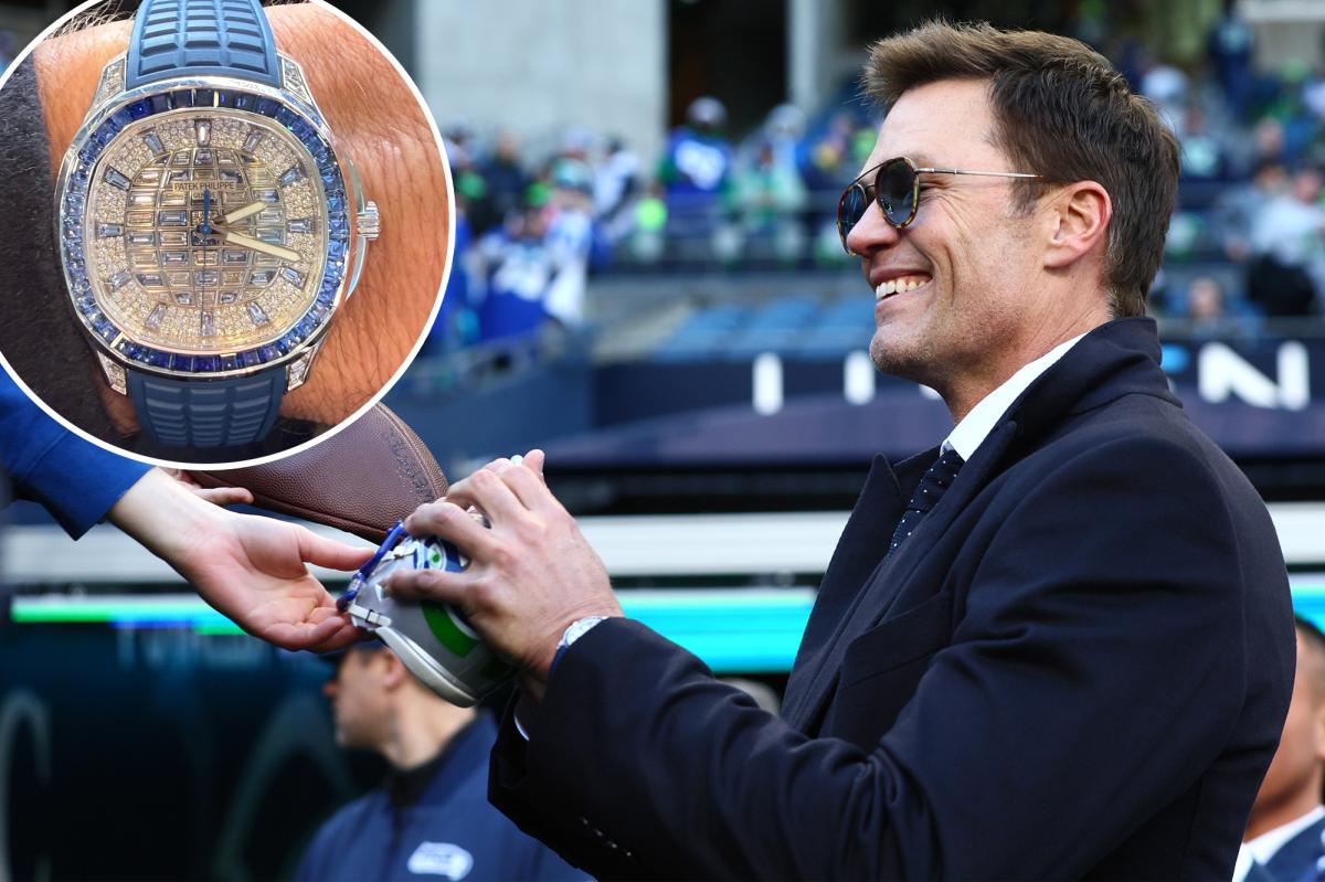 Tom Brady wears $250K watch for Seahawks vs. Rams championship game