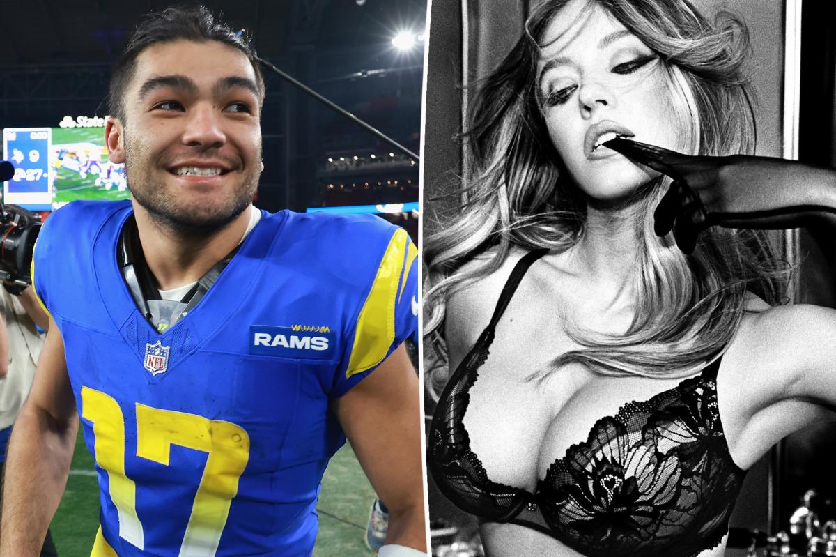 NFL's Puka Nacua makes pass at Sydney Sweeney