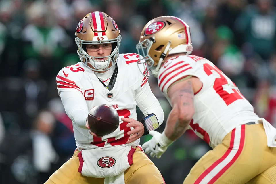 Brock Purdy Christian McCaffrey