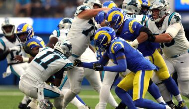 Panthers vs Rams playoffs: opening odds for wild-card game in Charlotte
